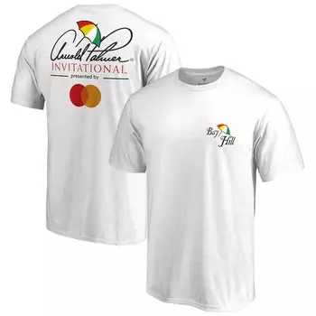 Футболка с коротким рукавом Fanatics Branded Arnold Palmer Invitational, белый