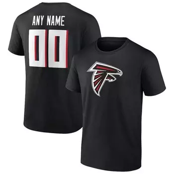 Футболка с коротким рукавом Fanatics Branded Atlanta Falcons, черный