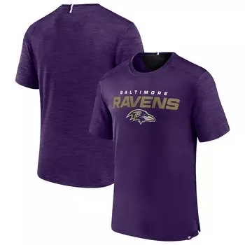 Футболка с коротким рукавом Fanatics Branded Baltimore Ravens, фиолетовый