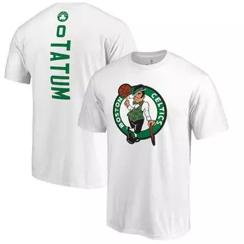 Футболка с коротким рукавом Fanatics Branded Boston Celtics, белый