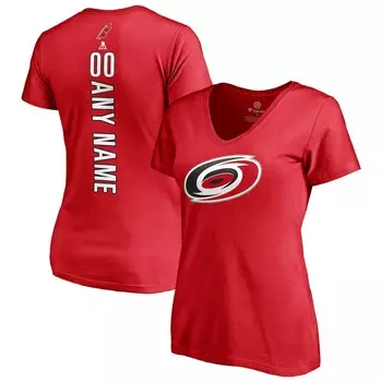 Футболка с коротким рукавом Fanatics Branded Carolina Hurricanes, красный
