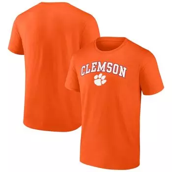 Футболка с коротким рукавом Fanatics Branded Clemson Tigers, оранжевый