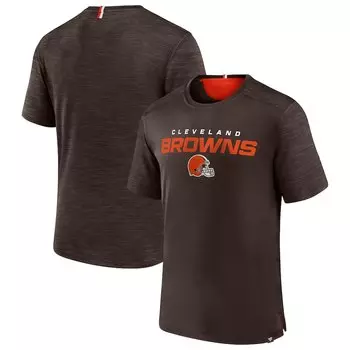Футболка с коротким рукавом Fanatics Branded Cleveland Browns, коричневый