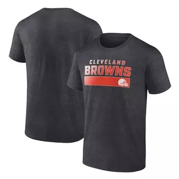 Футболка с коротким рукавом Fanatics Branded Cleveland Browns, угольный