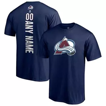 Футболка с коротким рукавом Fanatics Branded Colorado Avalanche, нави