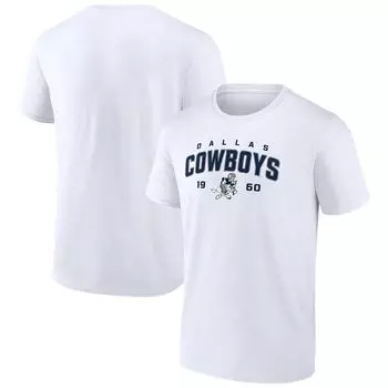 Футболка с коротким рукавом Fanatics Branded Dallas Cowboys, белый