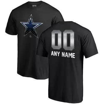 Футболка с коротким рукавом Fanatics Branded Dallas Cowboys, черный