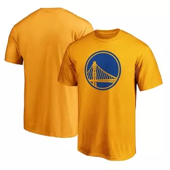Футболка с коротким рукавом Fanatics Branded Golden State Warriors, золотой