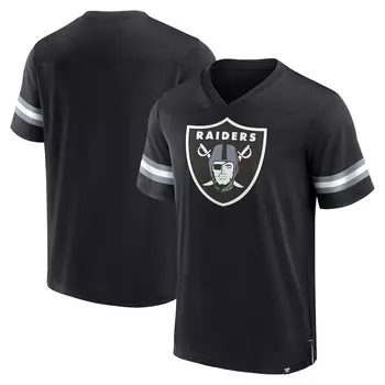 Футболка с коротким рукавом Fanatics Branded Las Vegas Raiders, черный