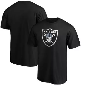 Футболка с коротким рукавом Fanatics Branded Las Vegas Raiders, черный