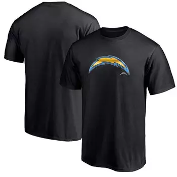 Футболка с коротким рукавом Fanatics Branded Los Angeles Chargers, черный