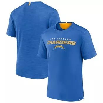 Футболка с коротким рукавом Fanatics Branded Los Angeles Chargers, синий