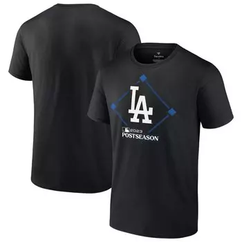 Футболка с коротким рукавом Fanatics Branded Los Angeles Dodgers, черный