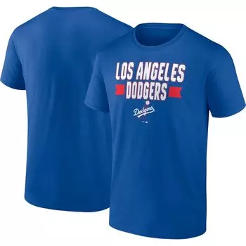 Футболка с коротким рукавом Fanatics Branded Los Angeles Dodgers, роял