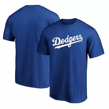 Футболка с коротким рукавом Fanatics Branded Los Angeles Dodgers, роял