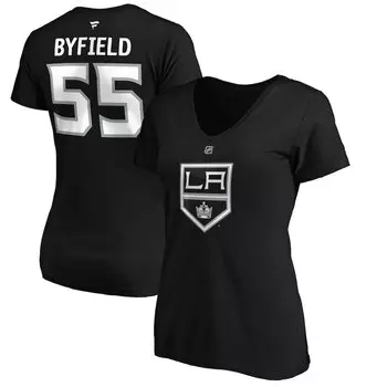 Футболка с коротким рукавом Fanatics Branded Los Angeles Kings, черный