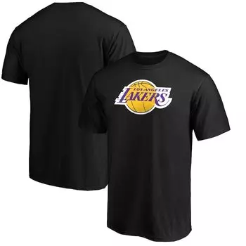 Футболка с коротким рукавом Fanatics Branded Los Angeles Lakers, черный