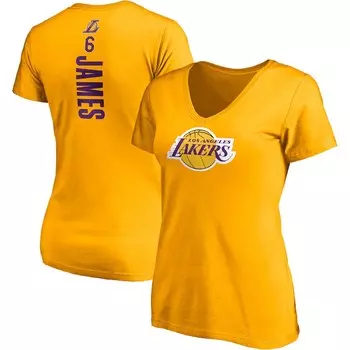 Футболка с коротким рукавом Fanatics Branded Los Angeles Lakers, золотой