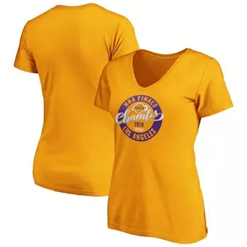 Футболка с коротким рукавом Fanatics Branded Los Angeles Lakers, золотой