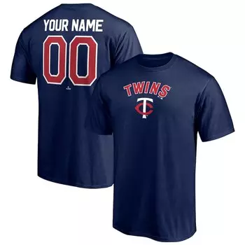 Футболка с коротким рукавом Fanatics Branded Minnesota Twins, нави