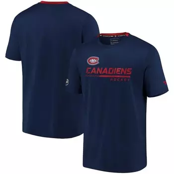 Футболка с коротким рукавом Fanatics Branded Montreal Canadiens, нави