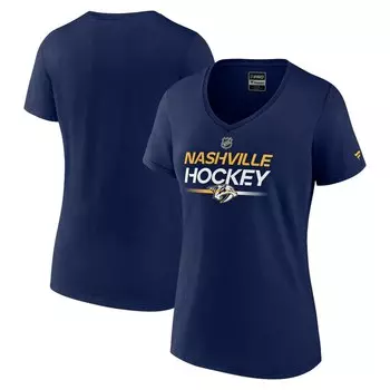 Футболка с коротким рукавом Fanatics Branded Nashville Predators, нави