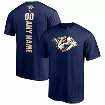 Футболка с коротким рукавом Fanatics Branded Nashville Predators, нави