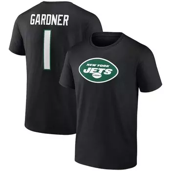 Футболка с коротким рукавом Fanatics Branded New York Jets, черный