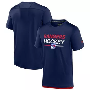 Футболка с коротким рукавом Fanatics Branded New York Rangers, нави