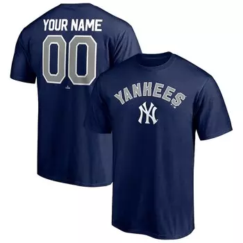 Футболка с коротким рукавом Fanatics Branded New York Yankees, нави