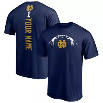 Футболка с коротким рукавом Fanatics Branded Notre Dame Fighting Irish, нави