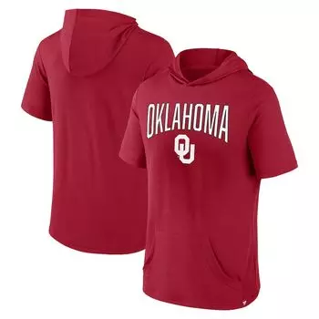 Футболка с коротким рукавом Fanatics Branded Oklahoma Sooners, малиновый