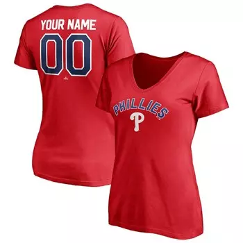 Футболка с коротким рукавом Fanatics Branded Philadelphia Phillies, красный