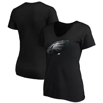 Футболка с коротким рукавом Fanatics Branded Philadelphia Eagles, черный