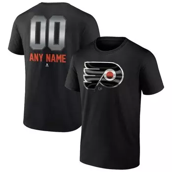 Футболка с коротким рукавом Fanatics Branded Philadelphia Flyers, черный