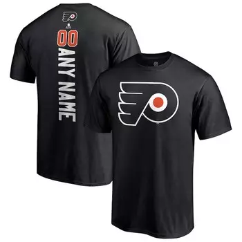 Футболка с коротким рукавом Fanatics Branded Philadelphia Flyers, черный