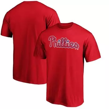 Футболка с коротким рукавом Fanatics Branded Philadelphia Phillies, красный