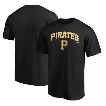 Футболка с коротким рукавом Fanatics Branded Pittsburgh Pirates, черный