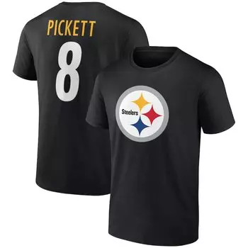 Футболка с коротким рукавом Fanatics Branded Pittsburgh Steelers, черный