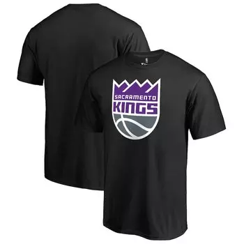 Футболка с коротким рукавом Fanatics Branded Sacramento Kings, черный