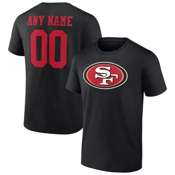 Футболка с коротким рукавом Fanatics Branded San Francisco 49Ers, черный