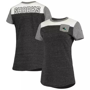 Футболка с коротким рукавом Fanatics Branded San Jose Sharks, черный