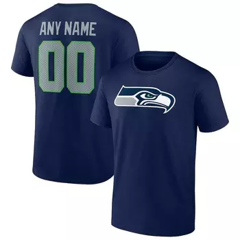 Футболка с коротким рукавом Fanatics Branded Seattle Seahawks, нави