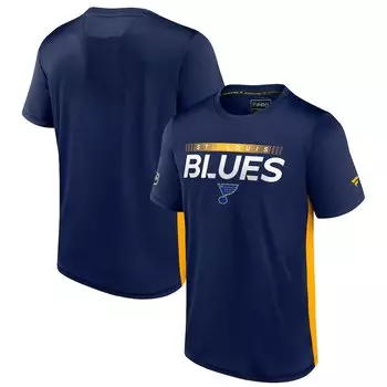 Футболка с коротким рукавом Fanatics Branded St Louis Blues, нави