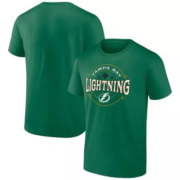 Футболка с коротким рукавом Fanatics Branded Tampa Bay Lightning, зеленый
