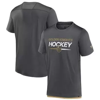 Футболка с коротким рукавом Fanatics Branded Vegas Golden Knights, серый