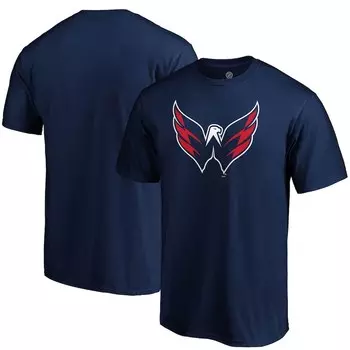 Футболка с коротким рукавом Fanatics Branded Washington Capitals, нави