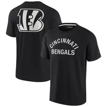 Футболка с коротким рукавом Fanatics Signature Cincinnati Bengals, черный
