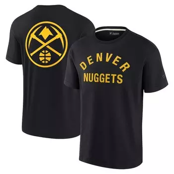 Футболка с коротким рукавом Fanatics Signature Denver Nuggets, черный