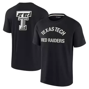 Футболка с коротким рукавом Fanatics Signature Texas Tech Red Raiders, черный